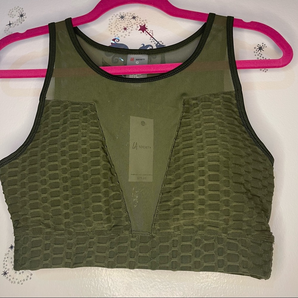 Mesh Sports Bra - Picture 3 of 4